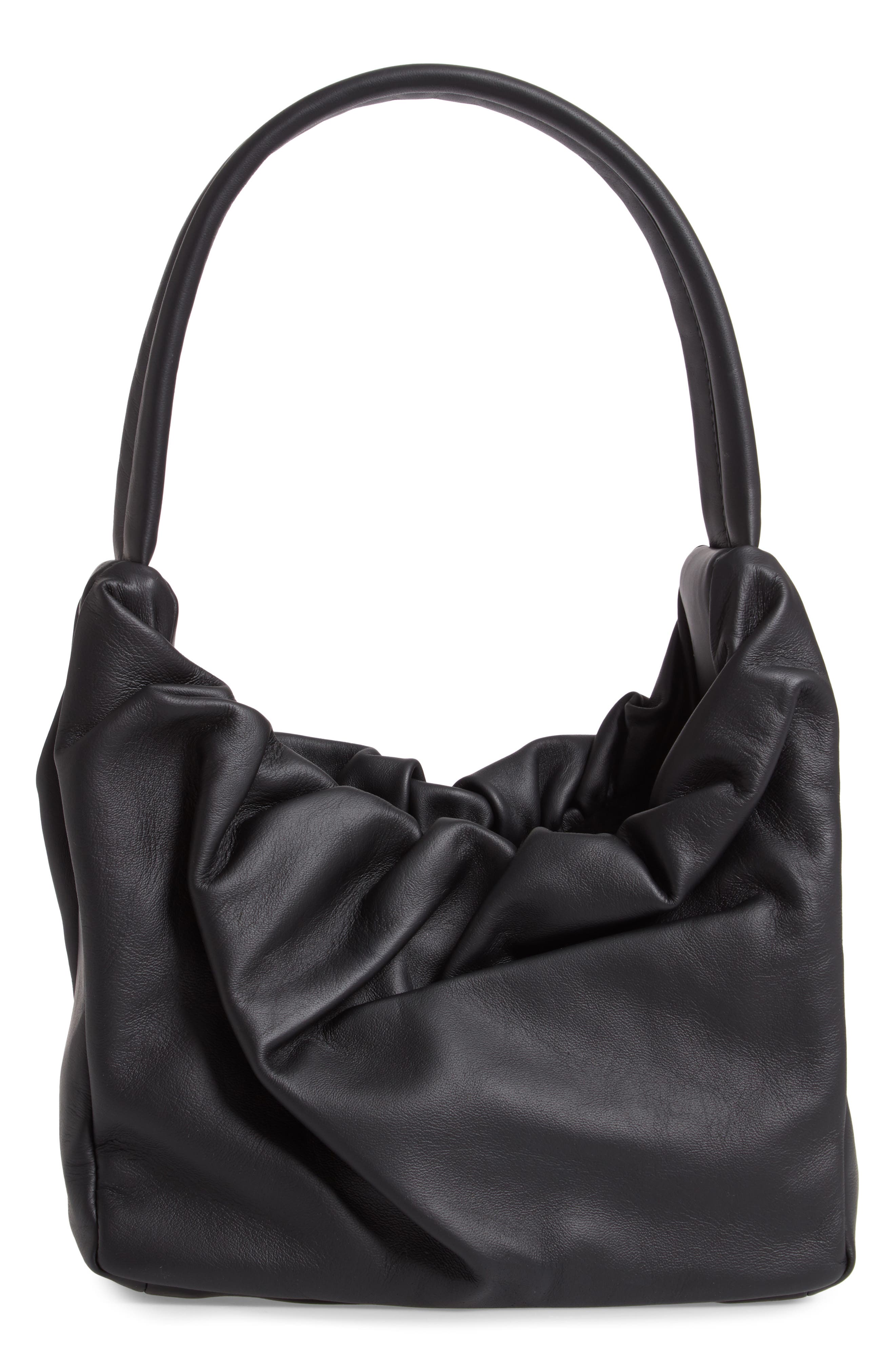 STAUD Felix Leather Top Handle Bag, Alternate, color, 