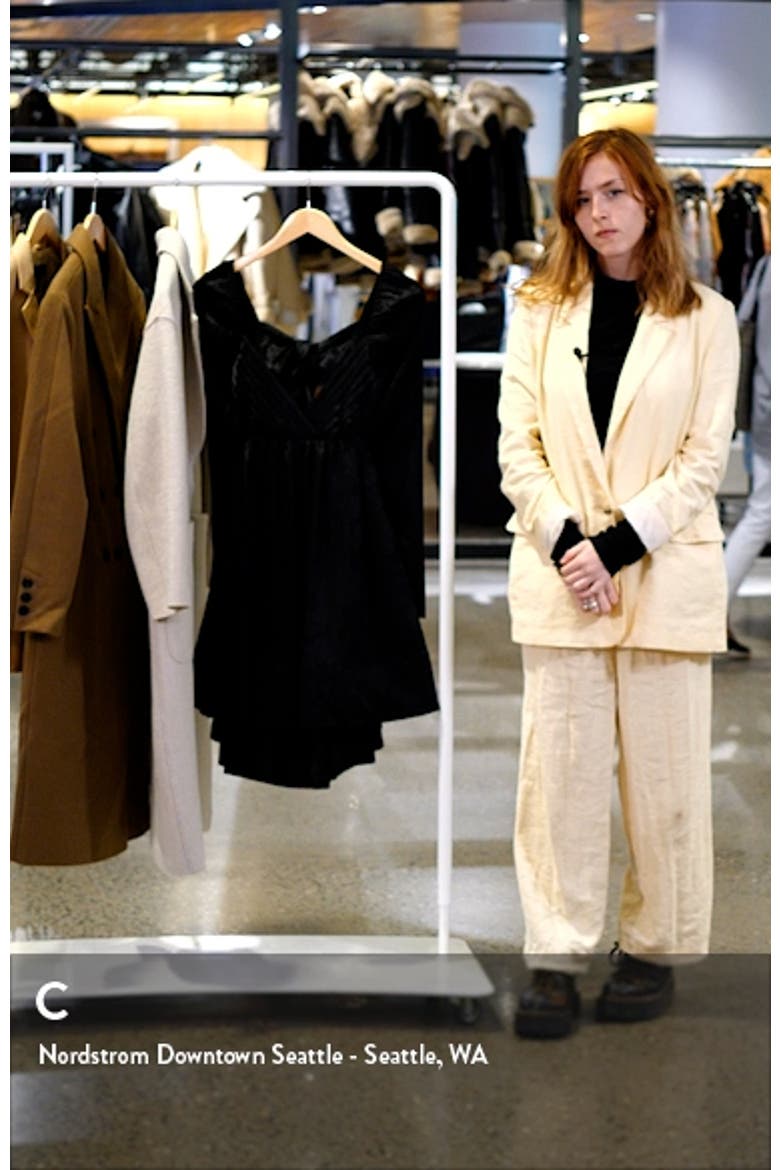 Lena Cutout Long Sleeve Minidress video