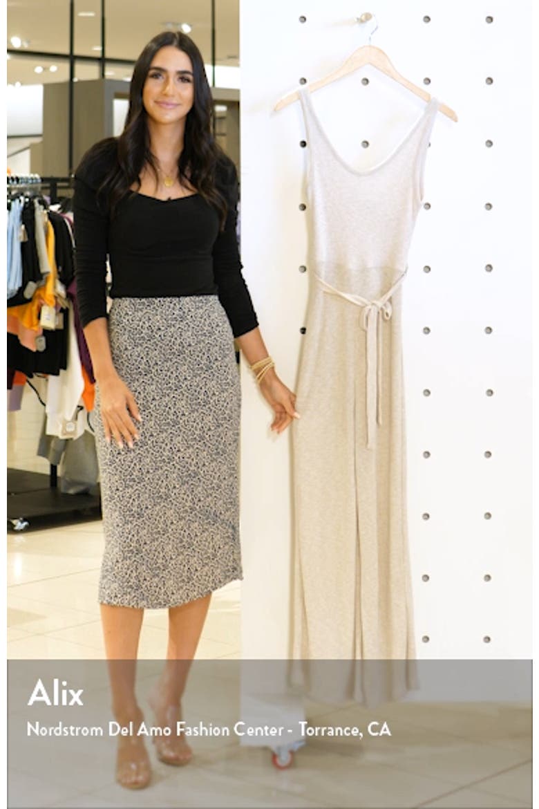 Ribbed Slouch Sleeveless Jumpsuit video