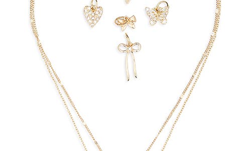 Bp. Sweet Motif Assorted Necklace & Charm Set