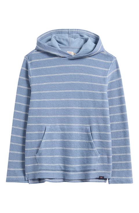 Whitewater Stripe Organic Cotton Blend Hoodie