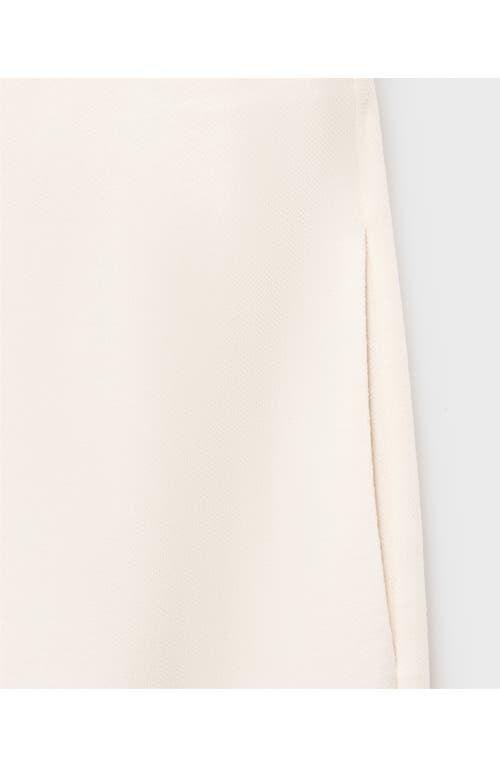 Mango Straight Fit Cotton Blend Pants In Multi