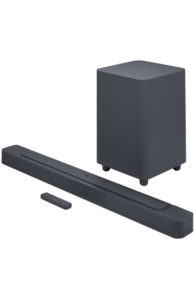 JBL Bar 500 Multibeam Soundbar and Subwoofer, Main, color, Black