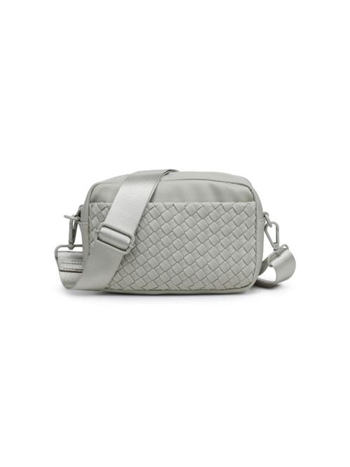 Sol and Selene Inspiration - Woven Neoprene Crossbody Bag in Sage at Nordstrom