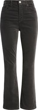 AG Farrah High Waist Crop Bootcut Velvet Pants