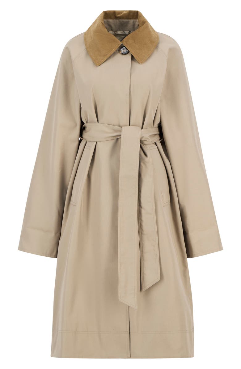 Barbour Reagan Water Resistant Twill Coat, Alternate, color, Honey/ Ancient Poplar