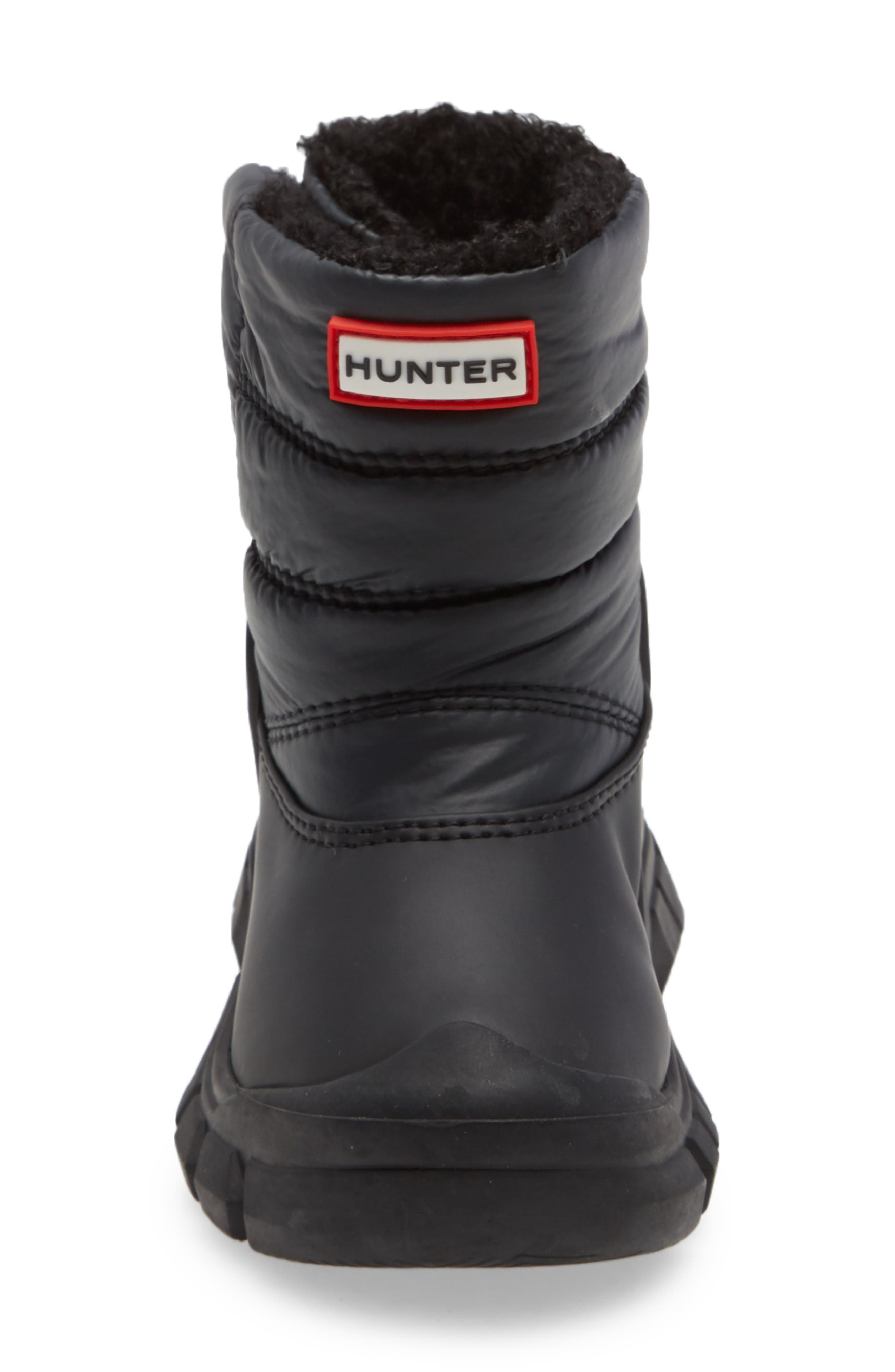 Hunter Original Fleece Lined Waterproof Boot, Alternate, color, 