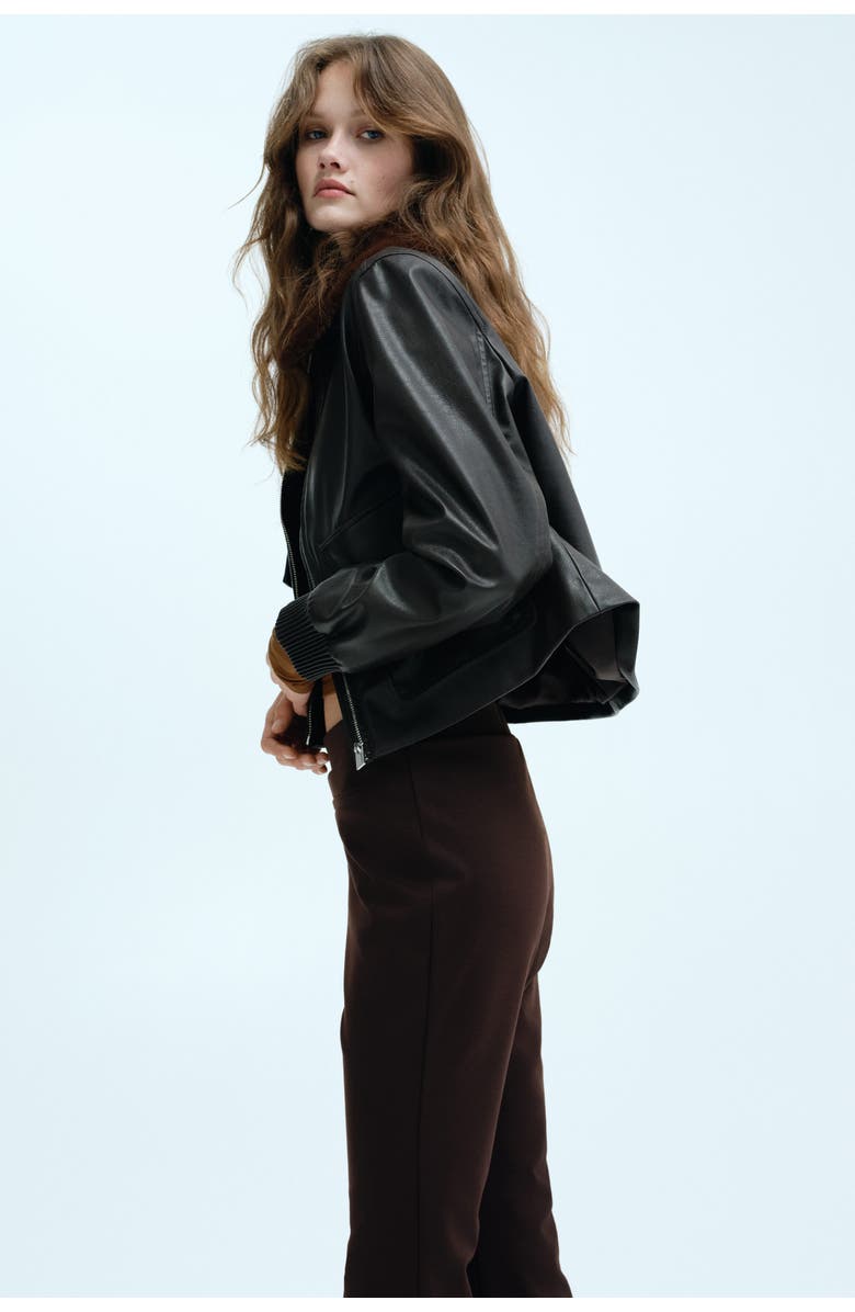 H&M Flared Trousers, Alternate, color, 