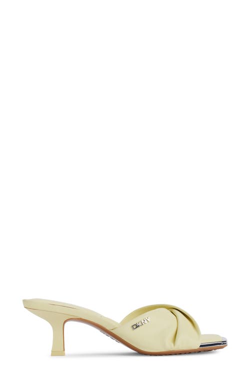 Dkny Jolaine Twist Sandal In Chamomile