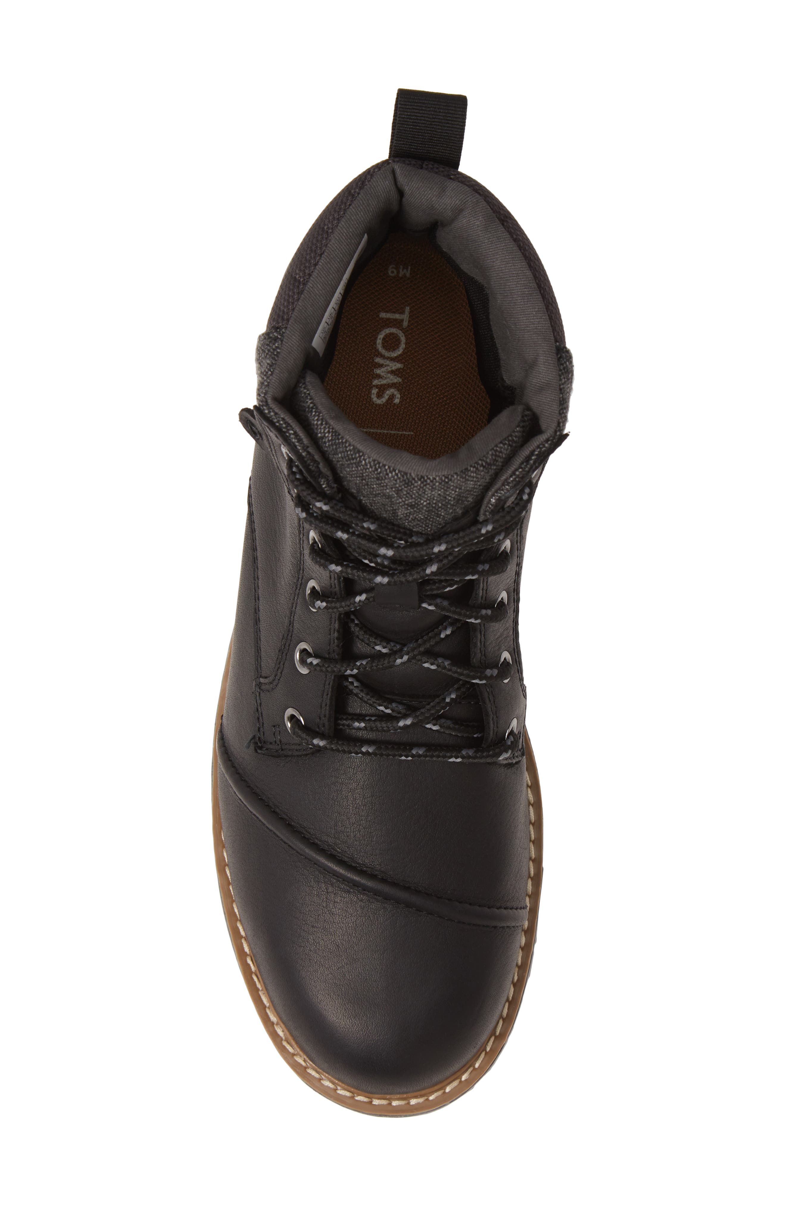 TOMS Ashland Waterproof Cap Toe Boot, Alternate, color, 