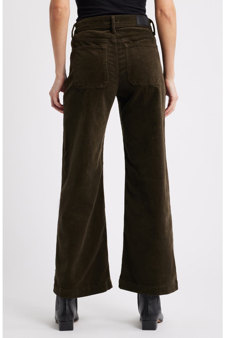 Paloma Marine Patch Pocket Corduroy Wide Leg Pants, Alternate, color, DOLLAR BILL CORD