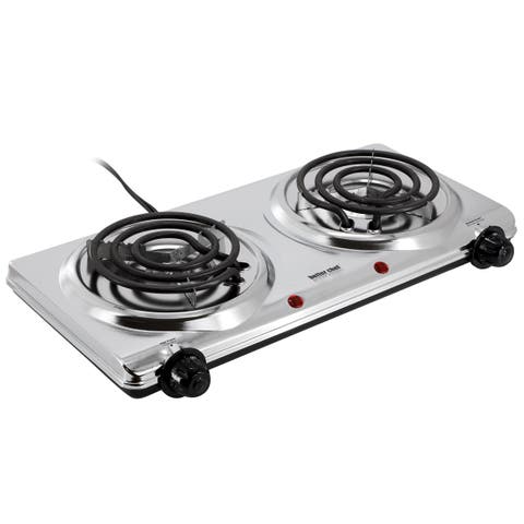 1500 W Dual Element Electric Countertop Range