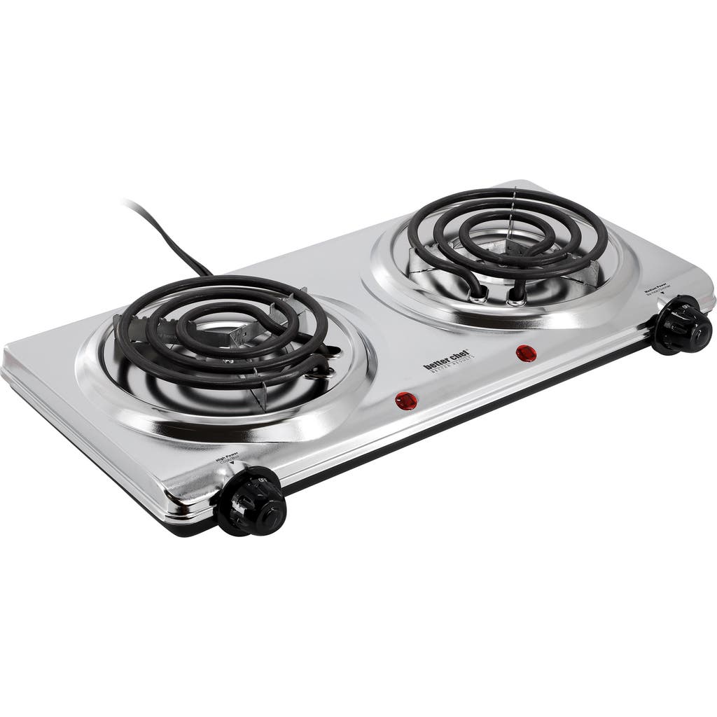 Better Chef 1500 W Dual Element Electric Countertop Range in Silver at Nordstrom
