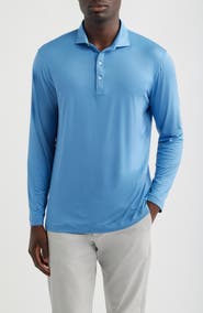 johnnie-O Swing Long Sleeve Performance Polo