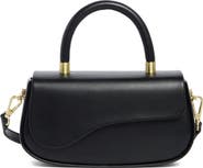 BCBG Asymmetric Flap Top Handle Bag