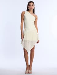 BCBGMAXAZRIA One Shoulder Dress