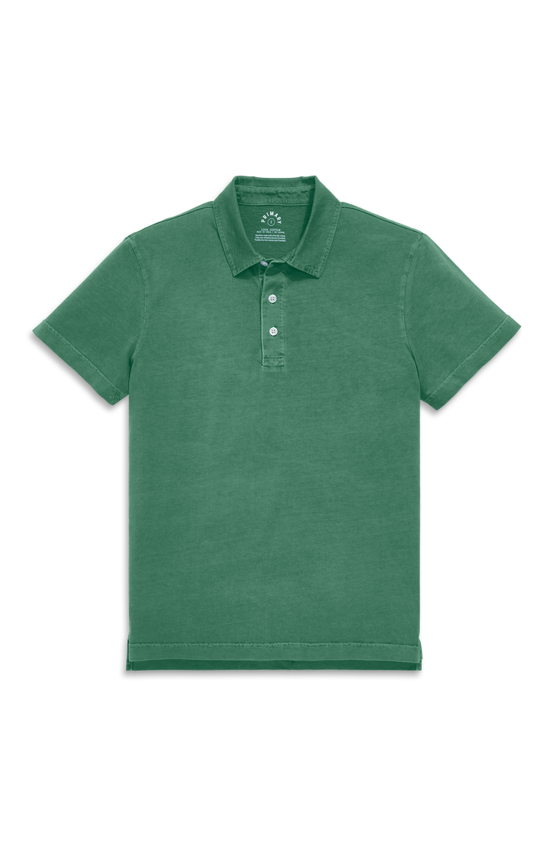 Primary Unisex Fit Classic Polo, Main, color, Garment Dye Chive
