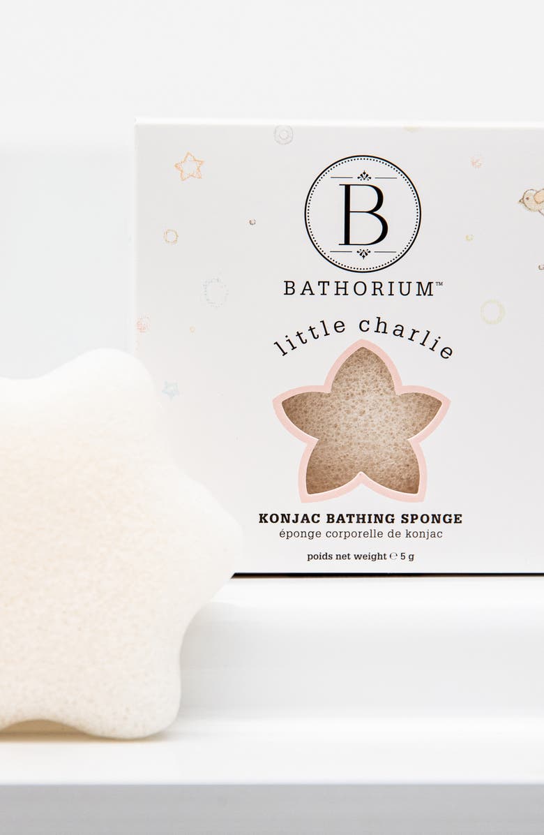 Bathorium Little Charlie Konjac Bathing Sponge, Alternate, color,