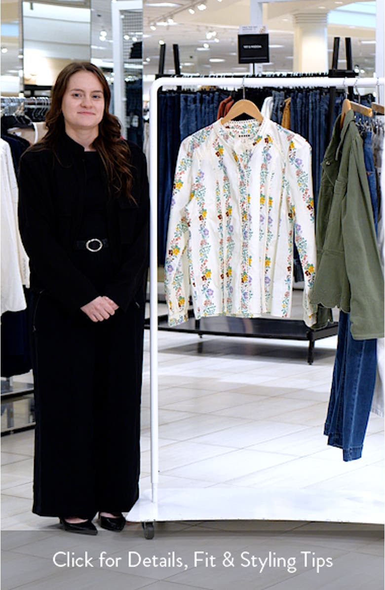 Rhea Lace Trim Woven Shirt, sales video thumbnail