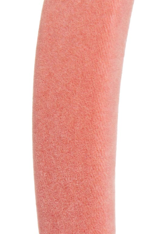 Tasha Velvet Headband In Pink