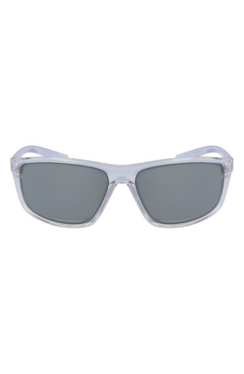 Adrenaline 66mm Rectangular Sunglasses
