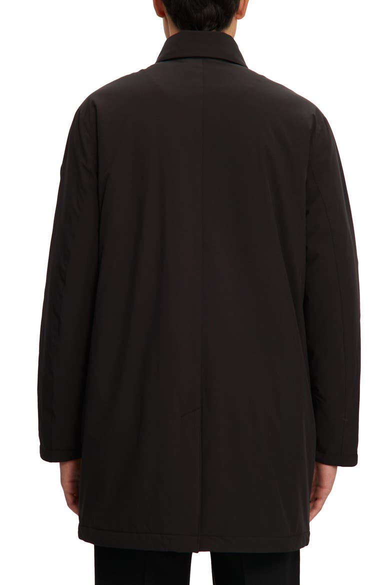 Ryo Water Resistant Coat, Alternate, color, BLACK