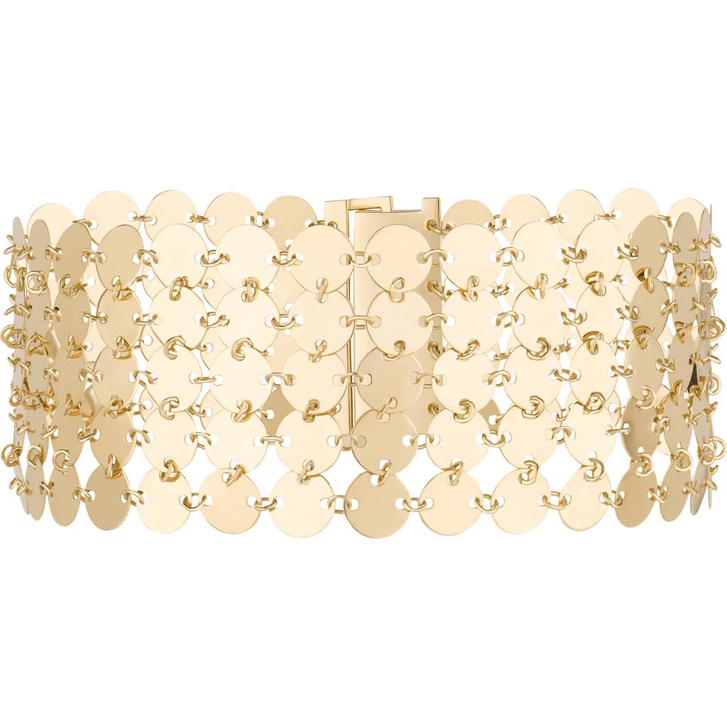 Lana Chainmail 5-row Bracelet In Gold
