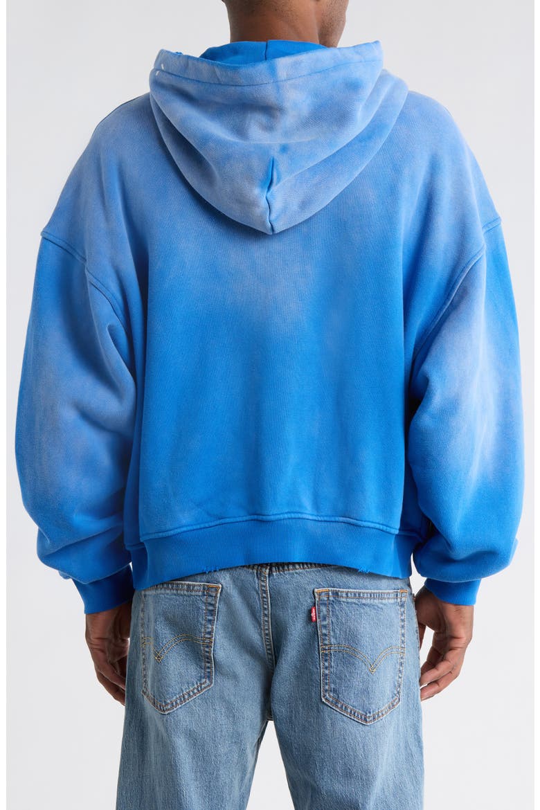 California Dreamin' Zip Hoodie, Alternate, color, BLUE