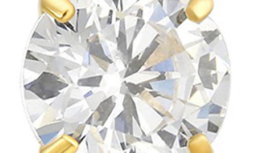 Candela Jewelry 3-pack Graduated Cubic Zirconia Stud Earrings In Gold