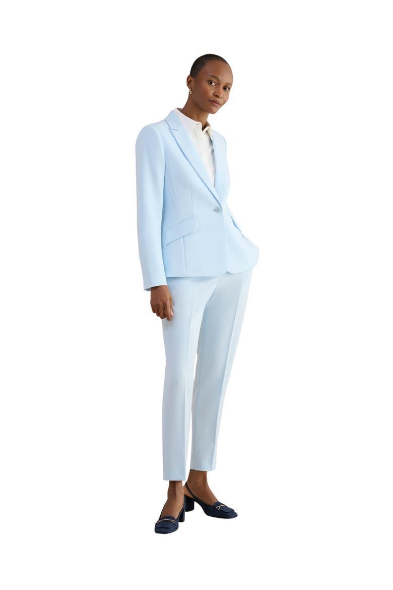 Keighley Single-Button Tailored Blazer, Main, color, Pale Blue