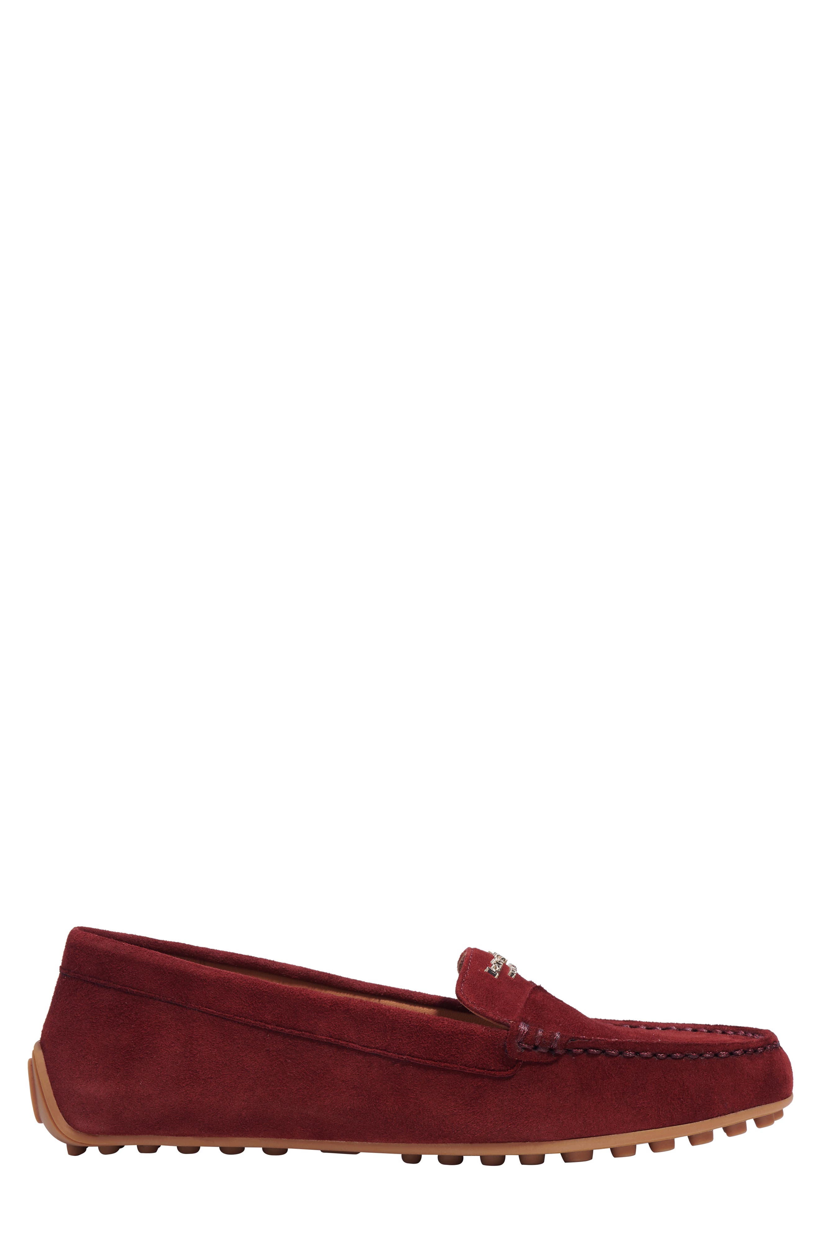 deck driving loafer, Alternate, color, DARK MERLOT