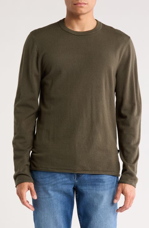 Crew Neck Long Sleeve Sweater