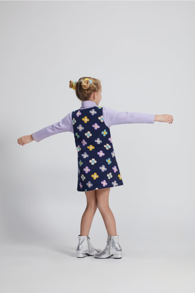 Kids' Retro Jumper, Alternate, color, Flower Power