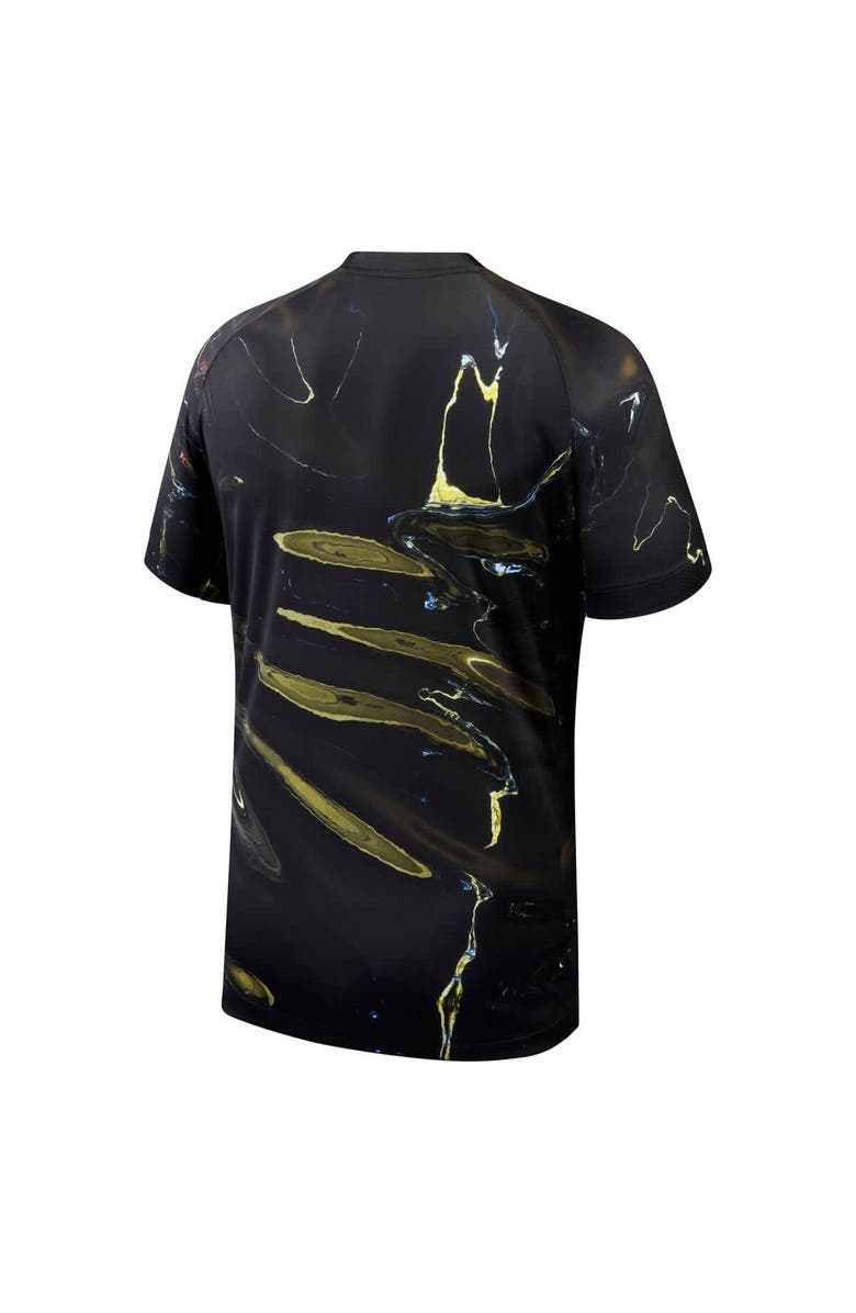 Jordan Brand Men's Jordan Brand Black Paris Saint-Germain 2025/26 Night Edition Stadium Replica Jersey, Alternate, color, Black