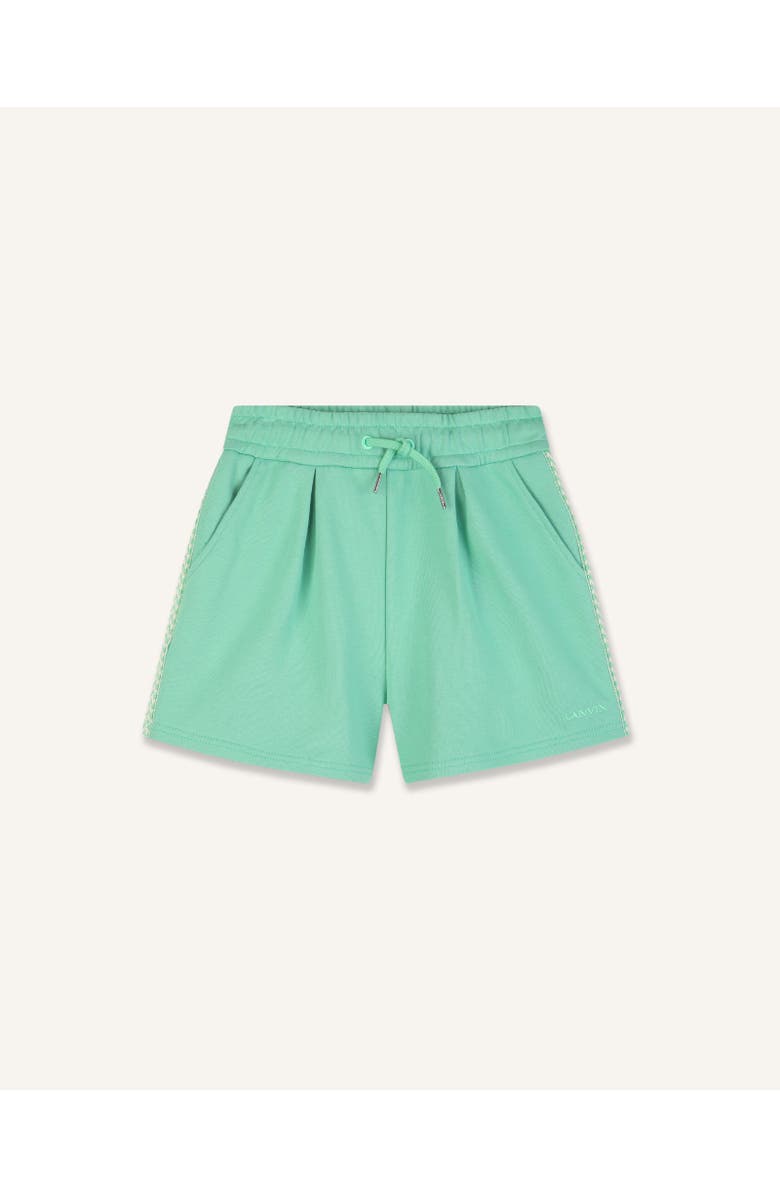 Lanvin Fleece Shorts, Main, color, Jade