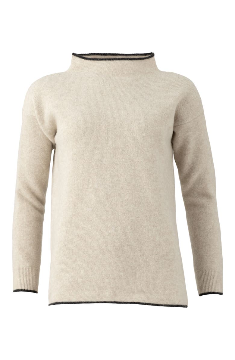 Celtic & Co. Felted Funnel Neck Sweater, Alternate, color, 