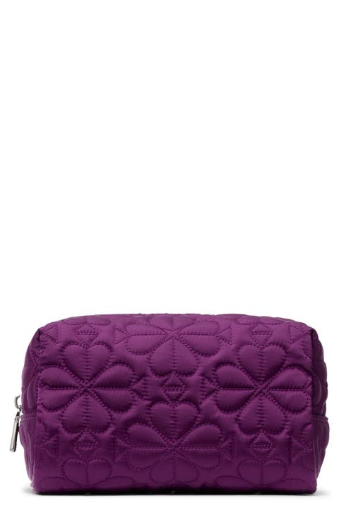 small tilly quilted fabric cosmetics case
