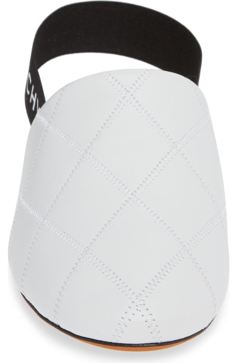 Givenchy Rivington Logo Slingback Flat, Alternate, color,