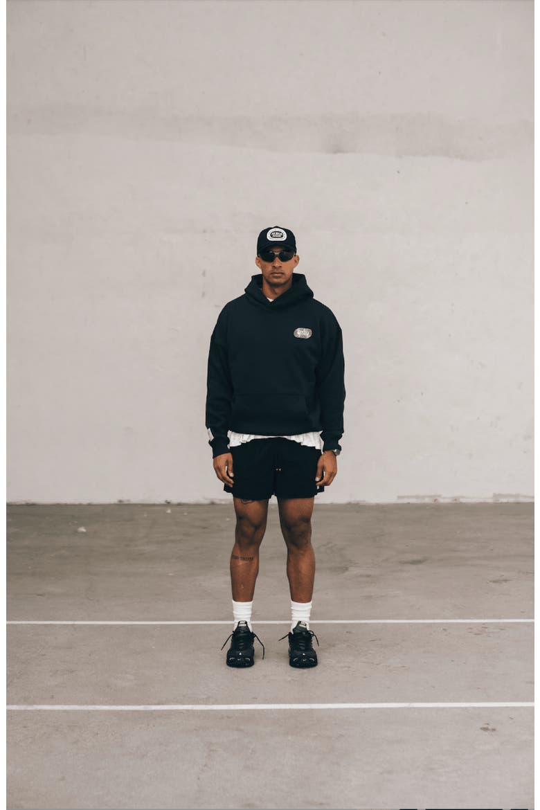 Warm Up Hoodie, Alternate, color, Black