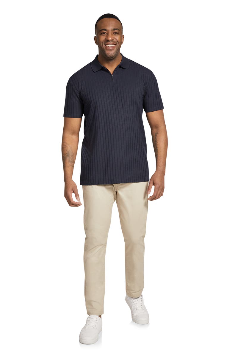 Johnny Bigg Page Rib Quarter Zip Polo, Alternate, color,