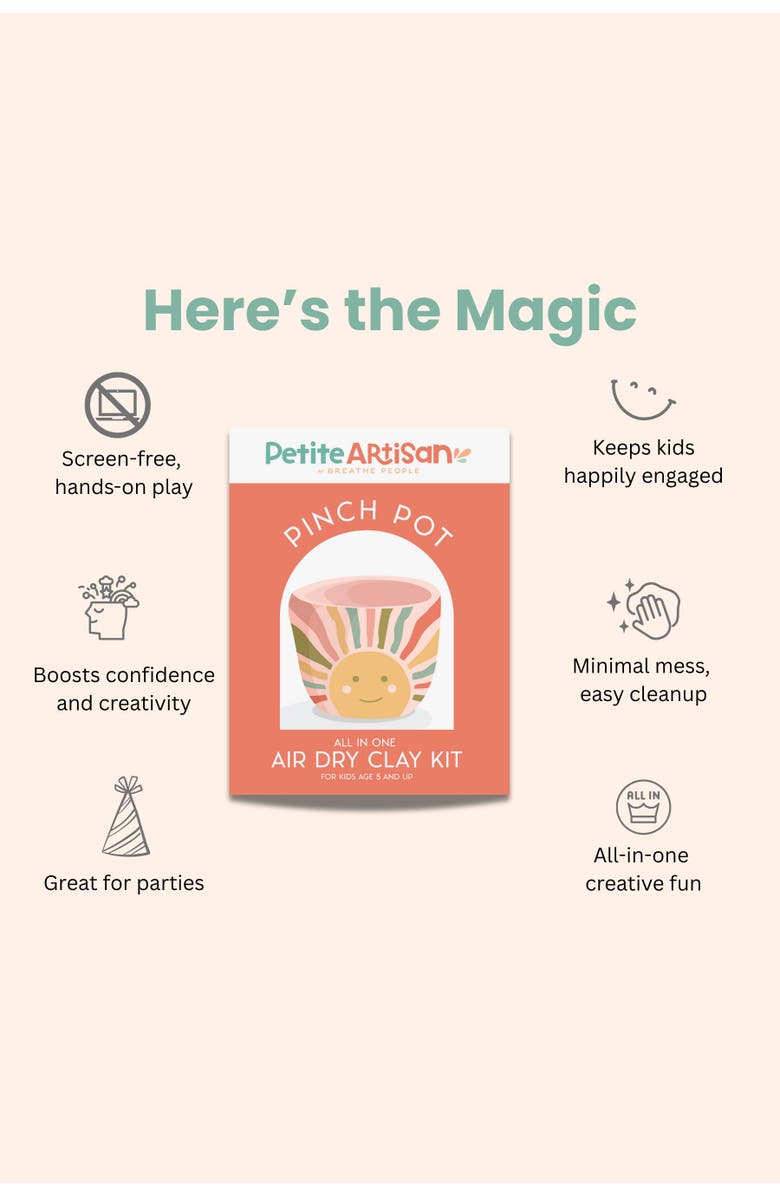 Breathe People Petite Artisan Clay Kit, Alternate, color, Petite Artisan Clay Date