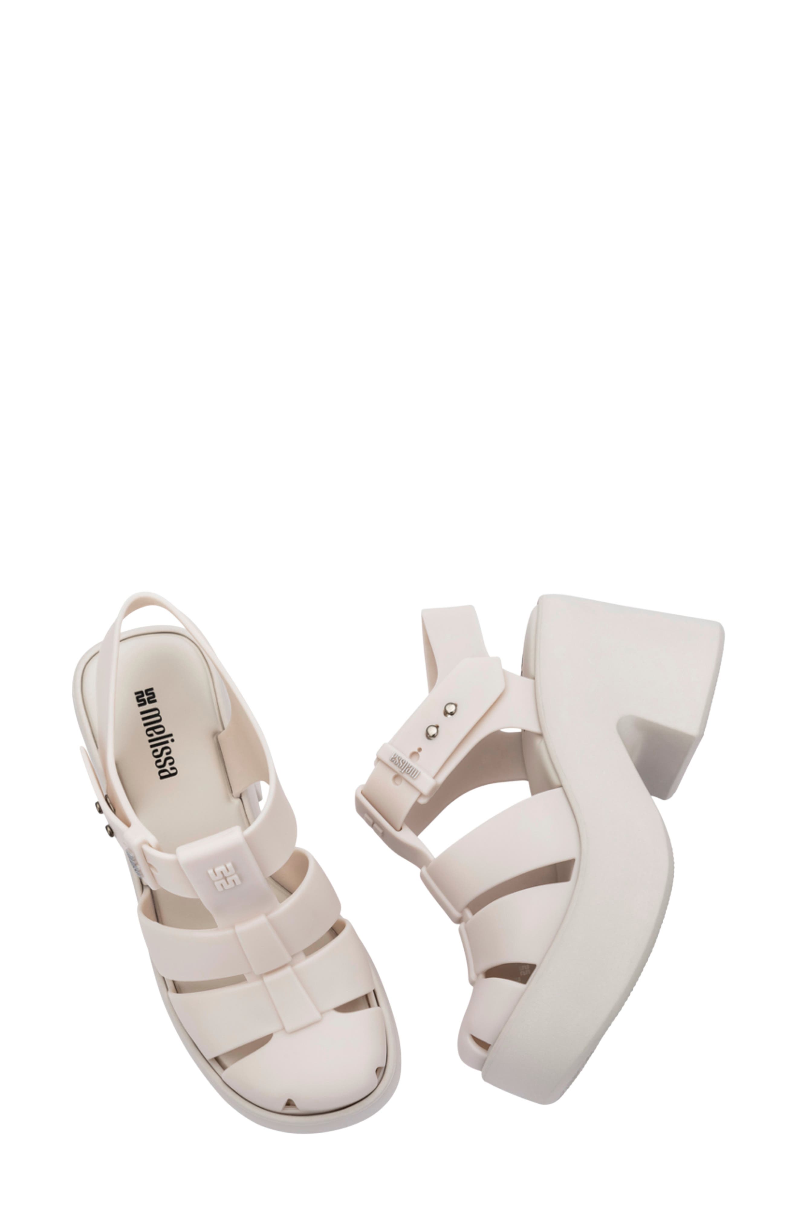 Lulu Platform Fisherman Sandal, Alternate, color, MATTE BEIGE