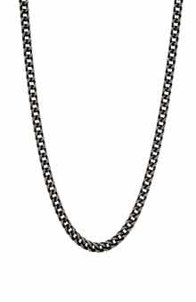 Men's Stainless Steel Rope Chain Necklace