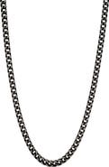 Ed Hardy Men's Stainless Steel Rope Chain Necklace