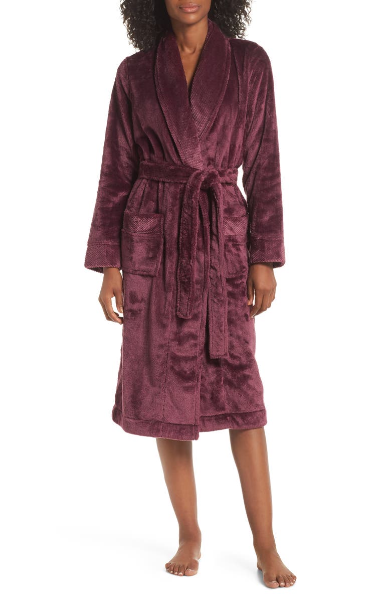 Nordstrom Lingerie Nordstrom So Soft Plush Robe, Main, color,