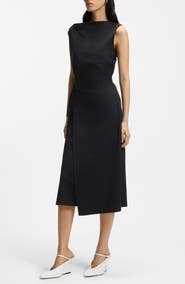 BOSS Emiaky Sleeveless Midi Dress