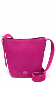 New Amsterdam Leatherworks Jayden Suede Bucket Bag