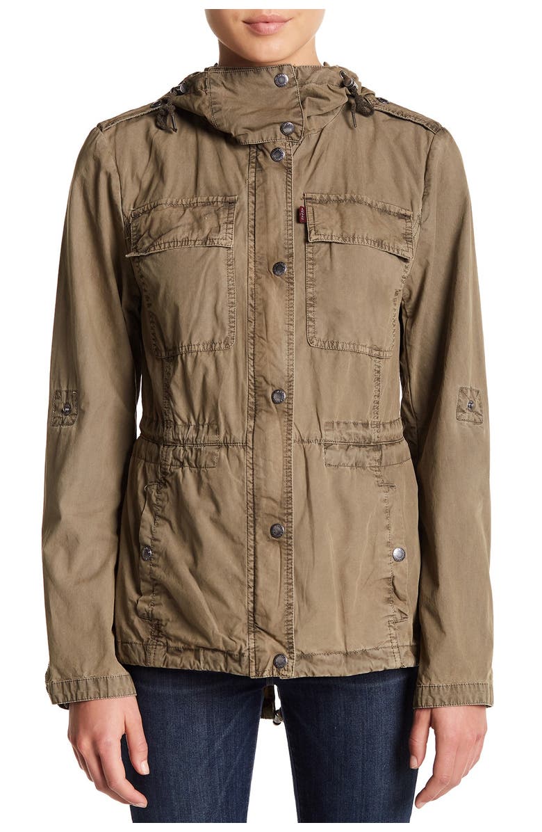Levi's<sup>®</sup> Utility Zip Front Jacket, Alternate, color,