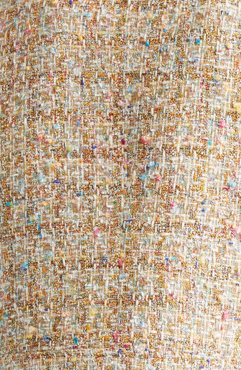 Cinq à Sept Adeline Clarise Metallic Tweed Jacket, Alternate, color, 