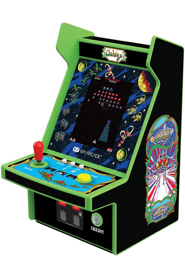 Dgunl4195 Galaga/Galaxian Micro Player, Main, color, Multicolor